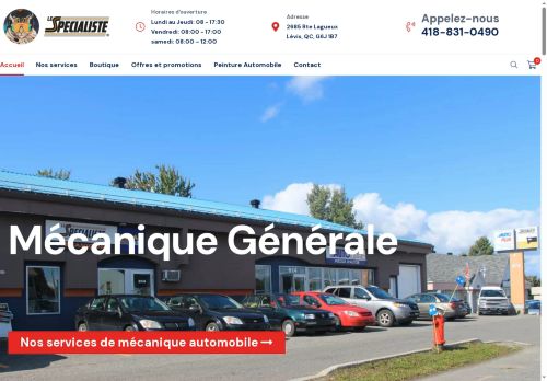 reparationautolevis.com capture - 2025-09-28 07:25:24