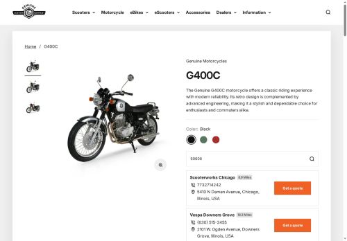 genuinemotorcycles.com capture - 2025-09-28 10:36:41