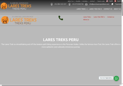 larestreksperu.com capture - 2025-09-28 13:26:05