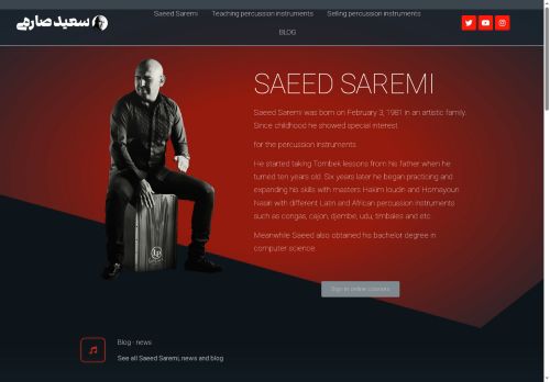 saeedsaremi.com capture - 2025-09-28 13:38:19