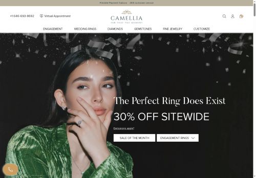 camellia-jewelry.com capture - 2025-09-28 15:48:35
