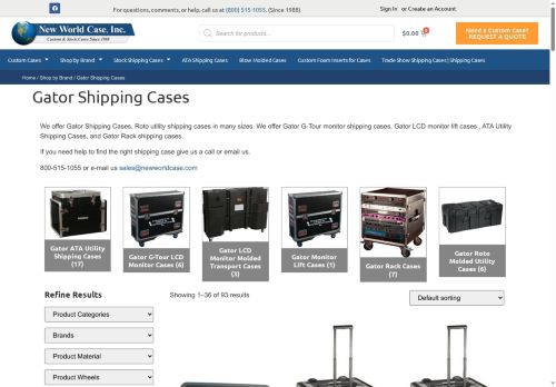 gatorshippingcase.com capture - 2025-09-28 16:54:52
