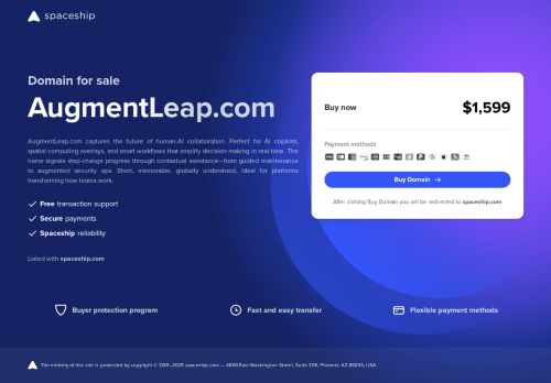 augmentleap.com capture - 2025-09-28 18:54:34