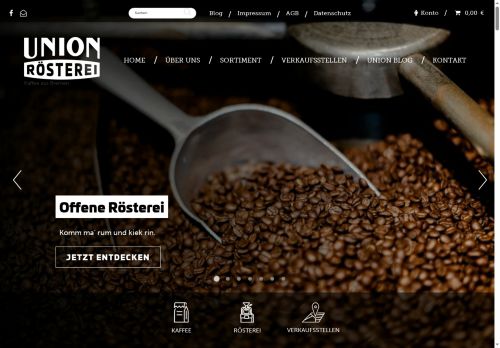 union-kaffee.com capture - 2025-09-28 19:09:03