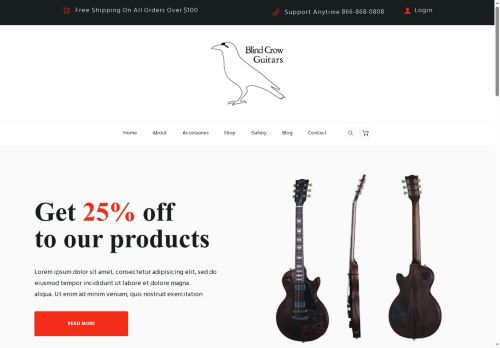 blindcrowguitars.com capture - 2025-09-28 20:01:48