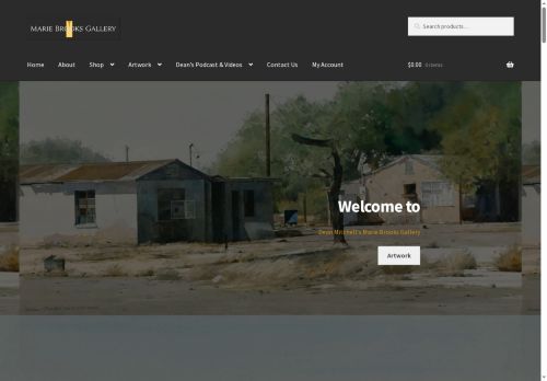 mariebrooksgallery.com capture - 2025-09-28 20:34:12