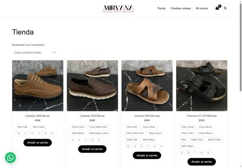 calzadomirvana.com capture - 2025-09-28 21:54:11