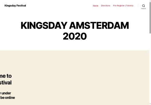 kingsday-festival.com capture - 2025-09-28 23:42:01