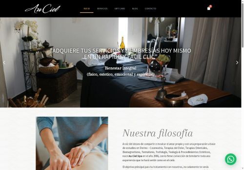 aucielspa.com capture - 2025-09-29 01:07:28