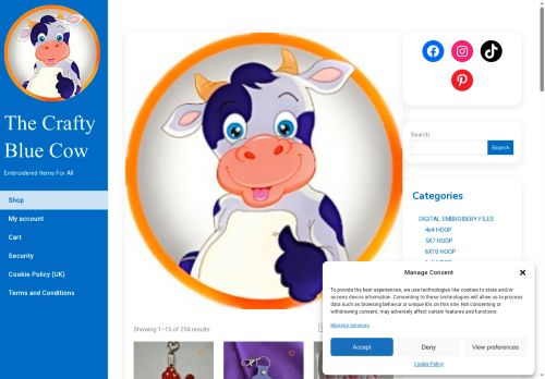 craftybluecow.com capture - 2025-09-29 01:14:14