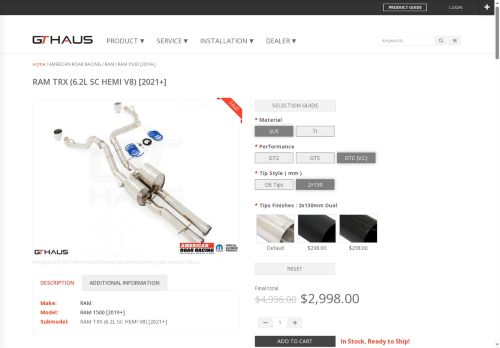 t-rexexhaust.com capture - 2025-09-29 01:46:31