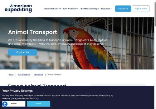 petexpediting.com capture - 2025-09-29 02:07:35