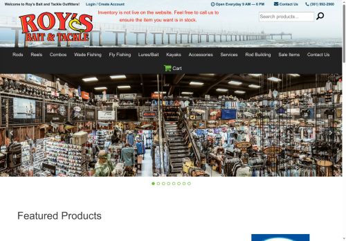 roysbait-tackle.com capture - 2025-09-29 02:54:19