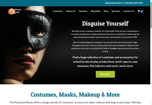 kostumerental.com capture - 2025-09-29 04:19:26