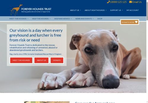 foreverhoundstrust.com capture - 2025-09-29 06:32:32