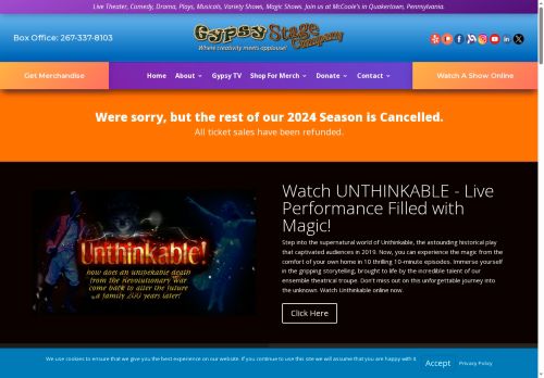 gypsystagecompany.com capture - 2025-09-29 06:32:32