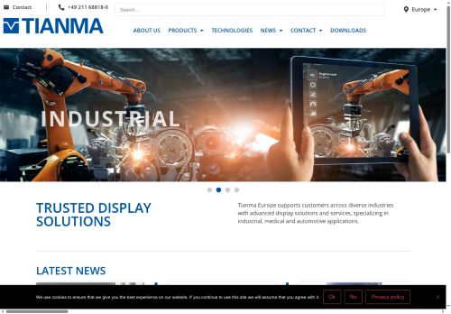 tianma-eu.com capture - 2025-09-29 07:55:55