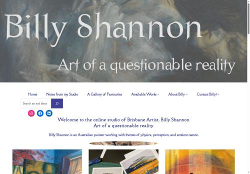 billyshannon.com capture - 2025-09-29 08:01:40