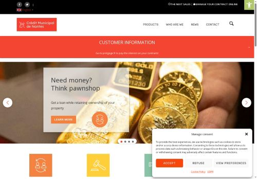 creditmunicipal-nantes.com capture - 2025-09-29 10:54:16