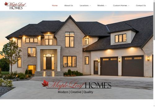 mapleleaf-homes.com capture - 2025-09-29 11:46:40