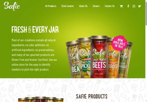 safiespecialtyfoods.com capture - 2025-09-29 13:12:22