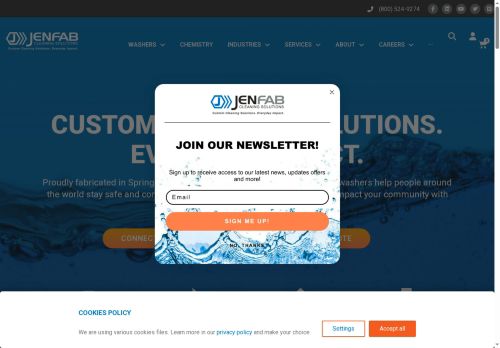 partswashermanufacturer.com capture - 2025-09-29 13:47:12