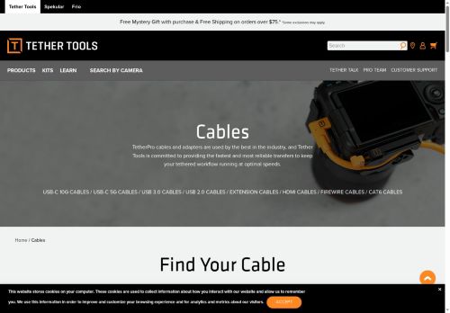tetherprocables.com capture - 2025-09-29 14:02:33