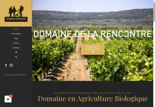 domainedelarencontre.com capture - 2025-09-29 15:18:23