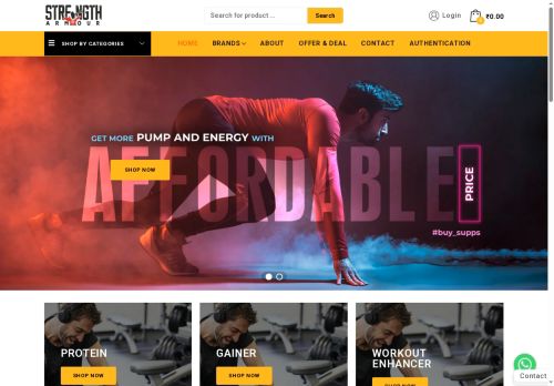 strengtharmour.com capture - 2025-09-29 16:29:45