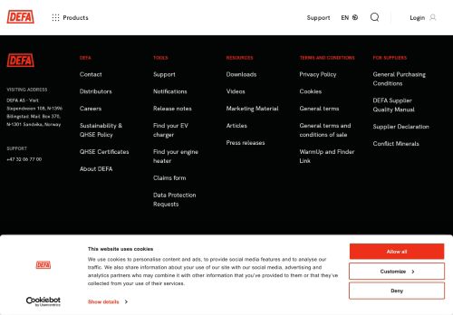 defahome.com capture - 2025-09-29 20:00:44