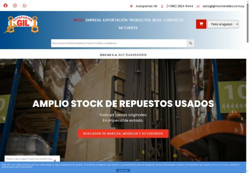 autopartesgil.com capture - 2025-09-29 21:49:45