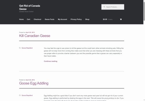 getridofcanadageese.com capture - 2025-09-30 00:41:40