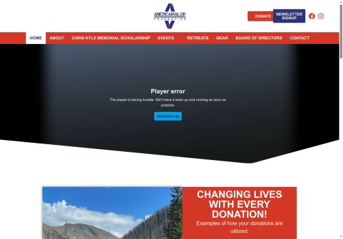 americanvalorfoundation.com capture - 2025-09-30 02:52:56