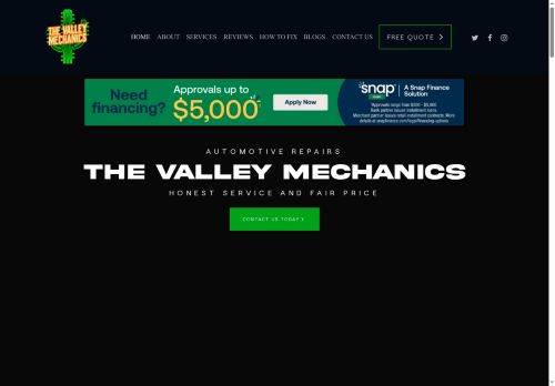 valleymechanics.com capture - 2025-09-30 05:56:36