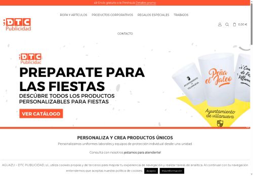 dtcpublicidad.com capture - 2025-09-30 09:53:56
