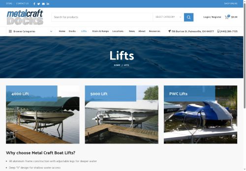 metalcraftlifts.com capture - 2025-09-30 10:48:11
