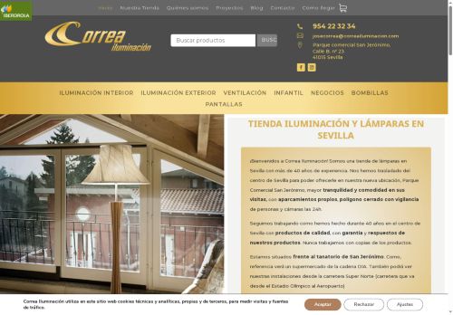 correailuminacion.com capture - 2025-09-30 11:29:25