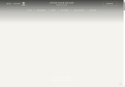 resortlittlepalmisland.com capture - 2025-09-30 11:47:01