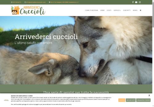 arrivedercicuccioli.com capture - 2025-09-30 12:39:56