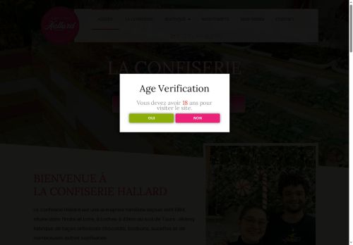 confiseriehallard.com capture - 2025-09-30 16:06:51
