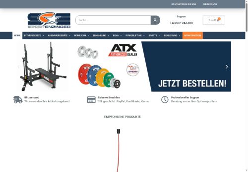 sportenzinger.com capture - 2025-09-30 16:53:03