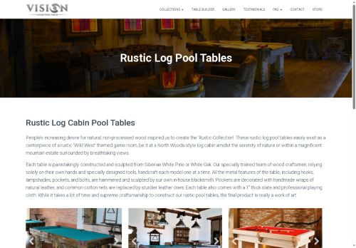 logbilliardtables.com capture - 2025-09-30 18:38:05