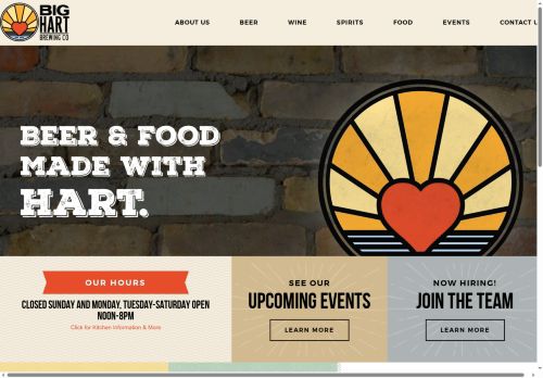 bighartbrewery.com capture - 2025-09-30 18:42:10