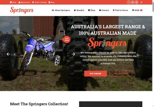 springerstrainingwheels.com capture - 2025-09-30 20:29:12