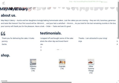 maymayscakery.com capture - 2025-09-30 20:29:12