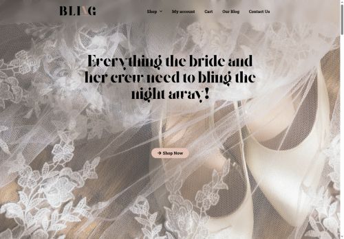 blingforbrides.com capture - 2025-10-01 01:12:48