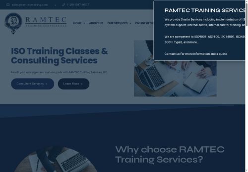 ramtectraining.com capture - 2025-10-01 01:35:15