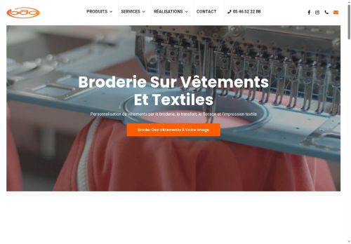 broderie-larochelle.com capture - 2025-10-01 04:04:24