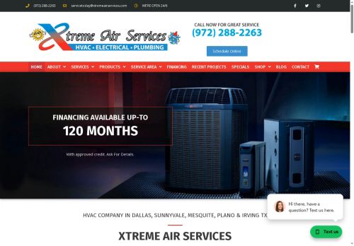 xtremeairservice.com capture - 2025-10-01 04:19:06