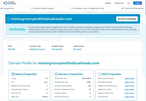 mistergroovyandtheblueheads.com capture - 2025-10-01 04:56:26
